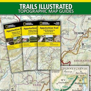 Appalachian Trail: Virginia, West Virginia, Maryland [Map Pack Bundle] (National Geographic Trails Illustrated Map)